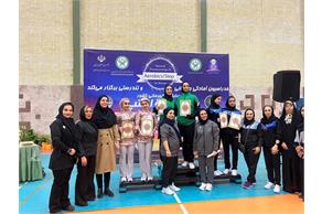 درخشش بانوان تهران در مسابقات قهرمانی کشور ایروبیک