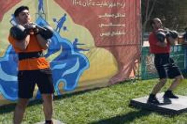 گزارش تصویری «مسابقات کتل بل» در سومین دوره المپیاد سراسری آمادگی جسمانی و تندرستی در بخش مردان