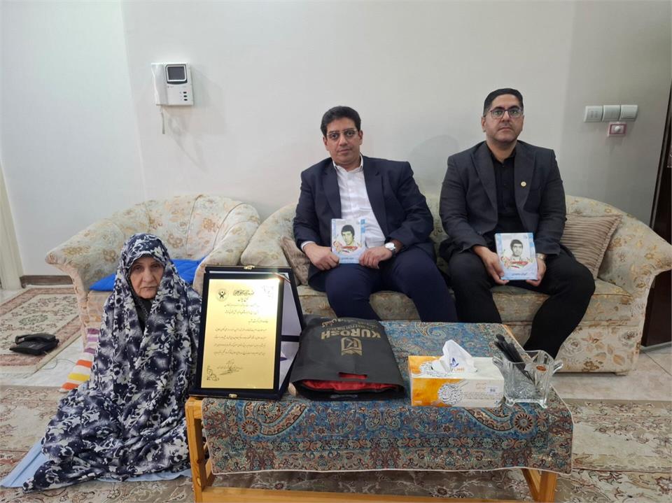 دیدار با خانواده سه شهید والامقام محمدی