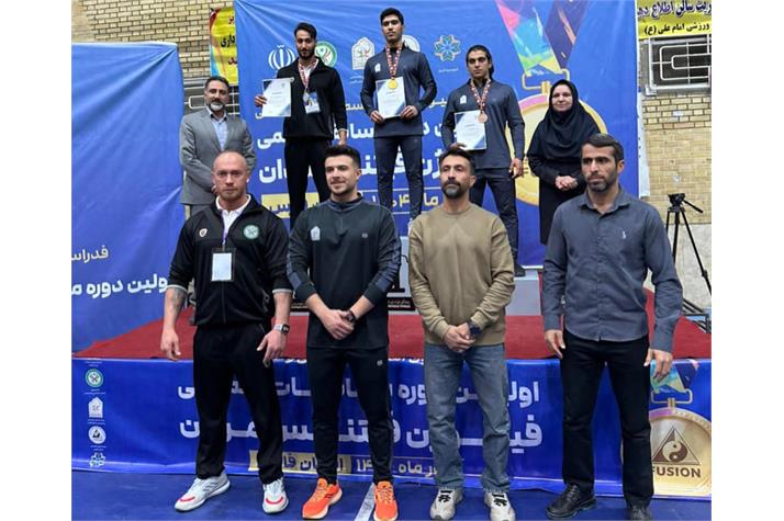 کسب مقام دوم توسط سینا محمدزاده در نخستین دوره مسابقات قهرمانی کشور فیوژن فیتنس آقایان