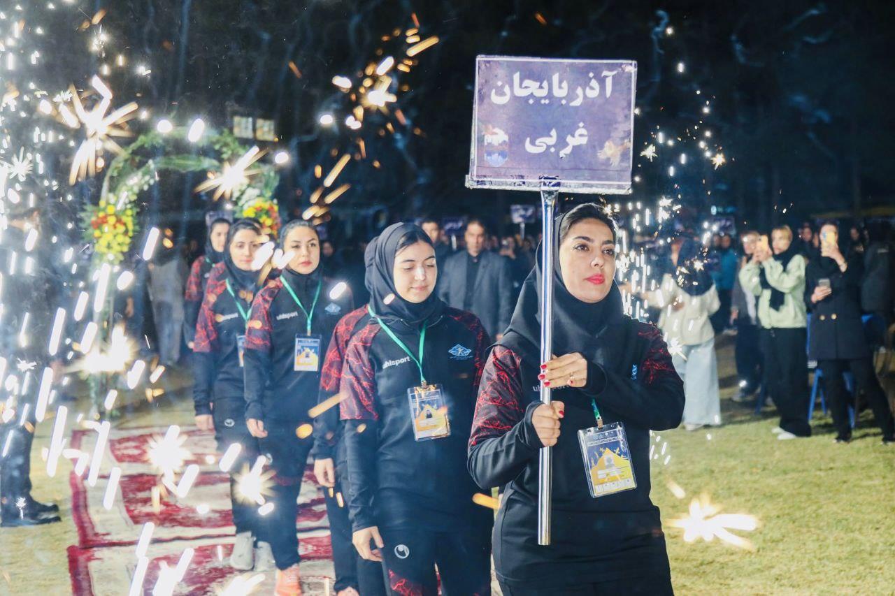 گزارش تصویری آیین افتتاحیه سومین دوره المپیاد سراسری فدراسیون آمادگی جسمانی و تندرستی در بخش بانوان